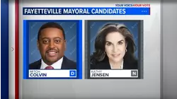 Voters in Fayetteville to cast their ballot for mayor
