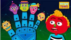 Skeleton Robots Finger Family