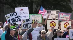 Long Islanders protest Trump administration policies at 'No Kings' rallies