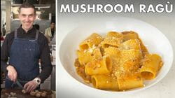 Chris Makes Mushroom Ragù
