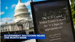 Government shutdown nears 1 month mark