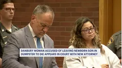 Danbury woman accused of leaving her newborn son in a dumpster to die appears in court with new attorney