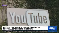 Fox to remain on YouTube TV for now as football season gets underway