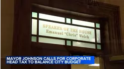 Johnson stands behind head tax proposal as aldermen travel to Springfield