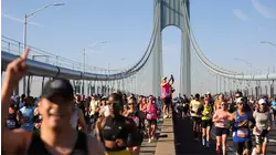 Runners race across five boroughs in TCS NYC Marathon