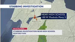 15-year-old boy slashed near DeWitt Clinton High School in Bedford Park