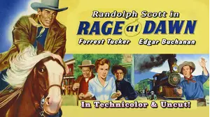 Randolph Scott in Rage At Dawn - Forrest Tucker, Edgar, Buchanan, In Technicolor & Uncut!