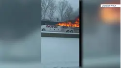 First responders' teamwork praised after I-95 bus fire during storm and travel ban