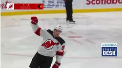 Jack Hughes' hat trick lifts Devils over Maple Leafs 5-2