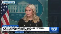 Trump is still weighing next steps with Iran, White House says