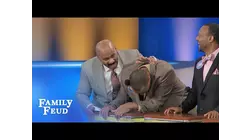 JOHNNY gets in THE RING with STEVE... | Family Feud