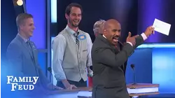 Whoa! That's some take out!! | Family Feud