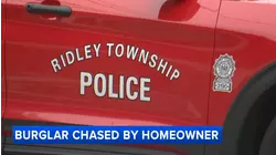 Ridley Twp. resident comes home to find burglar in the act