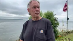 Mayor of Kelley's Island, Ohio, on record 13 inches of rain