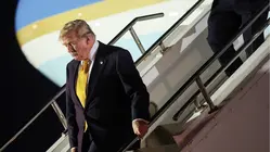 Trump Returns From NATO on Old Air Force One Amid Iran Threat