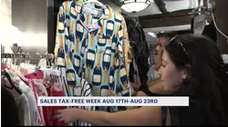 'Absolutely amazing.' Consumers rejoice as 'Sales Tax-Free' week returns Aug. 17