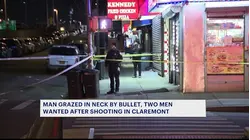 Man shot in Claremont; 2 men wanted in connection to shooting, police say