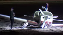 Small aircraft forced to land in field off Grand Parkway after engine trouble, Texas DPS says