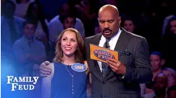 WOW! Sarah gets ZERO... then ZERO... then BOOM! | Family Feud