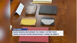 $3 million in rare books stolen from Whitney estate in 1980's returned to heirs