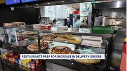 'Might take us a little longer.' Restaurants preach patience ahead of influx of delivery orders during Sunday snowstorm