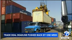 Trade deal deadline pushed back by one week, Trump unveils new rates for some