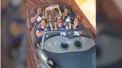 Disney superfan looks to break record with 15,000 rides on Radiator Springs Racers