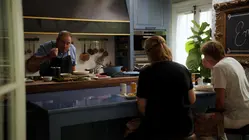 Emeril Cooks with Lindsey Brower, Nan Wallis