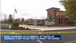 Man charged in deadly stabbing at Oswego Chick-fil-A held in custody