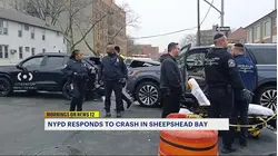 Video shows mangled SUVs in aftermath of Sheepshead Bay Crash