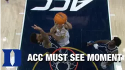 Duke's Paolo Banchero Meets Notre Dame's Paul Atkinson Jr. At the Rim | ACC Must See Moment