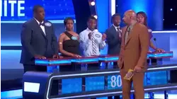Steve Harvey high-fives Leo's shocking answer!