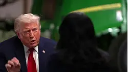 Vea cómo Trump insultó a una periodista y luego deja abruptamente una entrevista