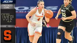 Wake Forest vs. Syracuse Condensed Game | 2020-21 ACC Women's Basketball