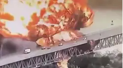 Video Captures Fuel Truck Explosion on Panama Canal Bridge