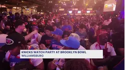 Hundreds of Knicks fans pack Brooklyn Bowl for Game 3 watch party in Williamsburg