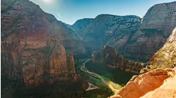Utah Zion Canyon Aerials
