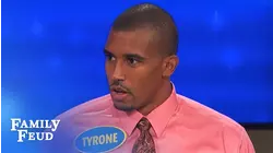 OUTRAGEOUS Clip! Tyrone gets VERY handy! | Family Feud