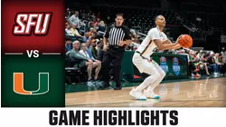 St. Francis PA vs. Miami Men's Basketball Highlights (2022-23)