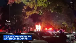 Man arrested in New Mexico after roommate found shot in suburban fire