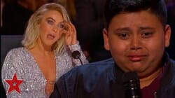 Kid Singer Gets GOLDEN BUZZER From His FAVOURITE Judge On America's Got Talent | Got Talent Global