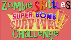 Zombie Skittles Challenge! Roblox Super Bomb Survival | Sally Plays #12