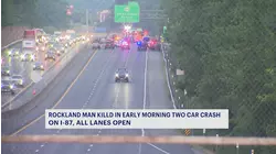 1 dead, 1 critically hurt in I-87 crash in Clarkstown