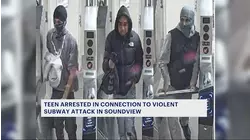 Teen arrested for role in brutal 6 train platform assault