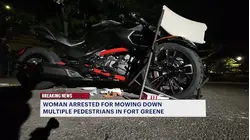 13 injured, driver charged after three-wheeled motorcycle crashes into crowd at Commodore Barry Park
