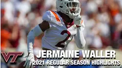 Jermaine Waller 2021 Regular Season Highlights | Virginia Tech