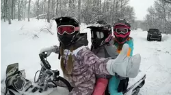 Snowmobile Crash