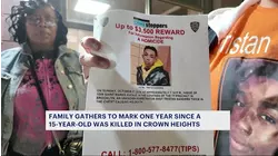Community gathers to honor 15-year-old killed 1 year ago in Crown Heights