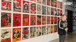 Shepard Fairey retrospective in Los Angeles highlights the artist behind OBEY art and Obama "Hope" Poster