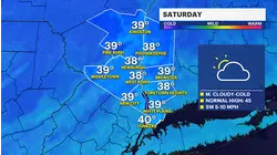 Frigid Friday: Cold temps with snow showers possible into Saturday